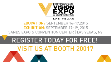 Dolabany at Vision Expo West Booth 20017 Banner